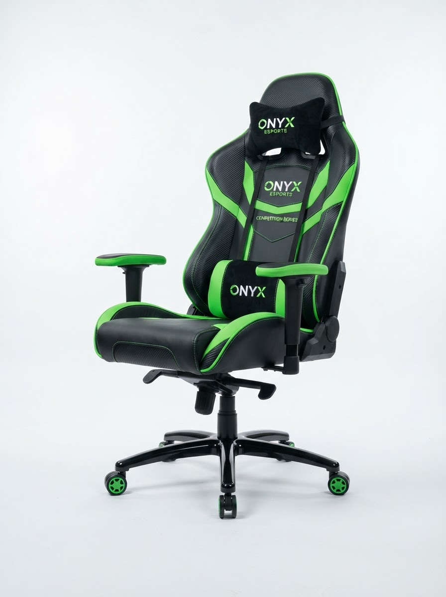 Chaise gaming ChaiseDegam Neon V4 verte et noire